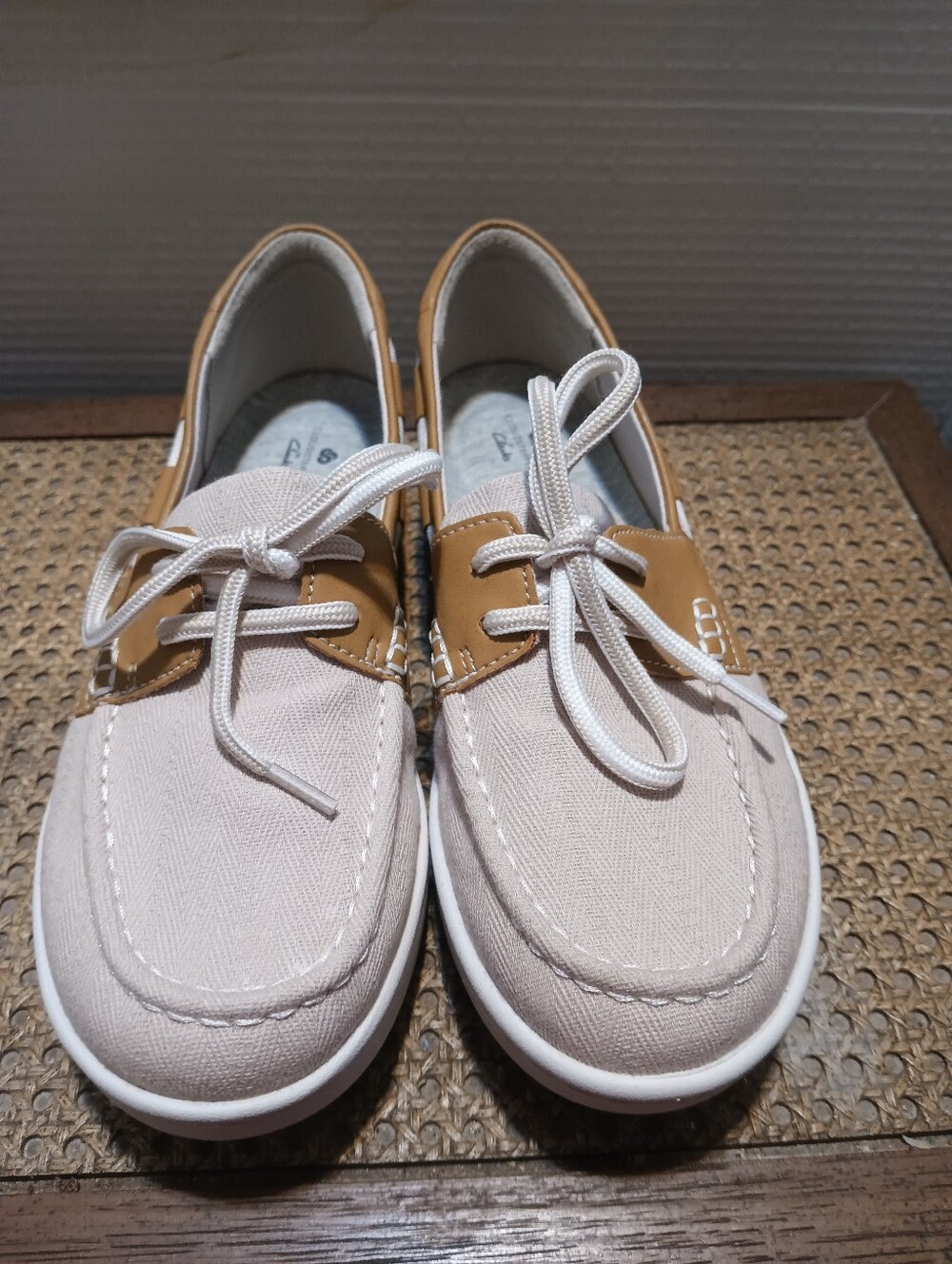 Cloudsteppers By Clarks  Canvas Boat Shoes